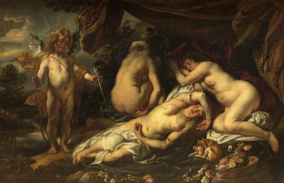 Amor y Psique de Jacob Jordaens